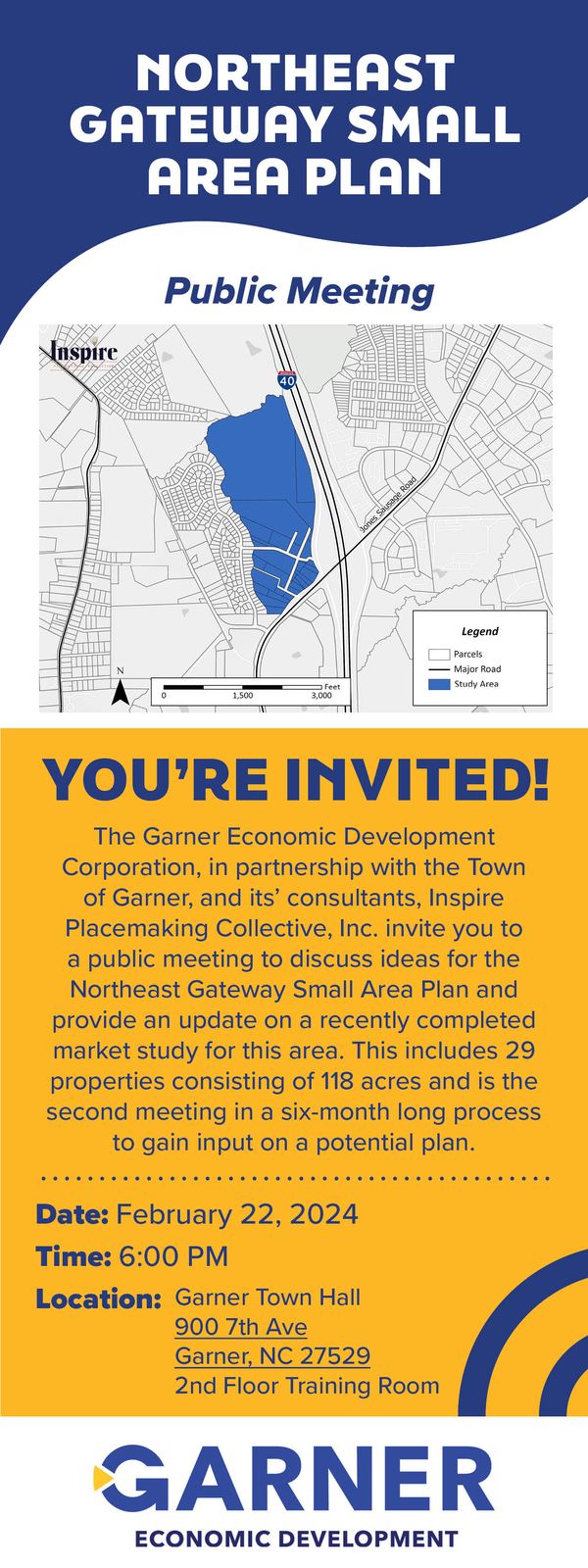 Public meeting invitation