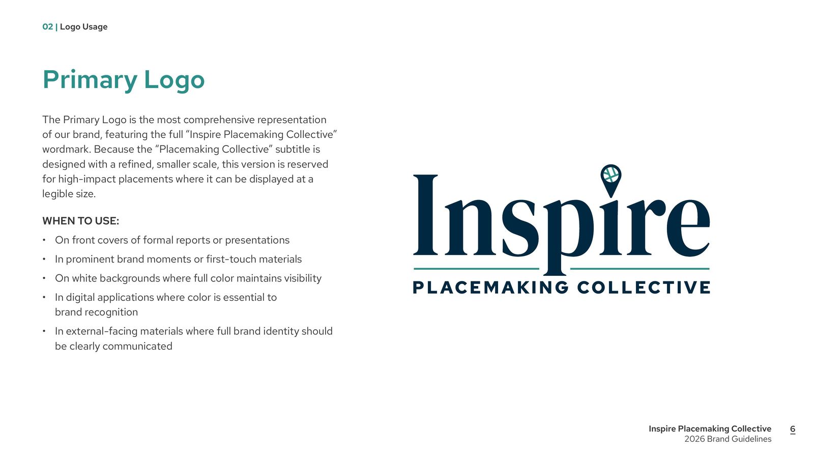 Primary logo page