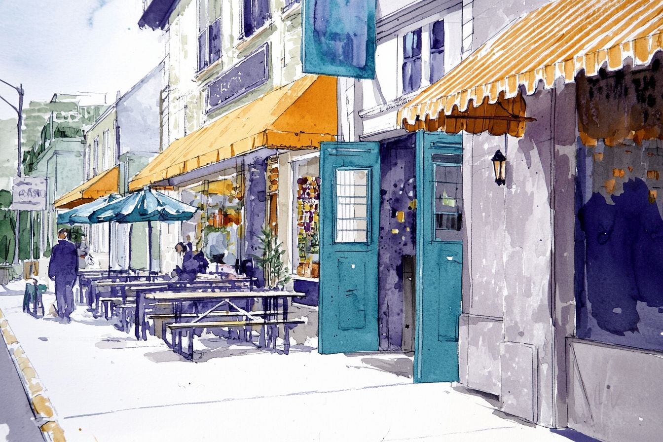 Watercolour study