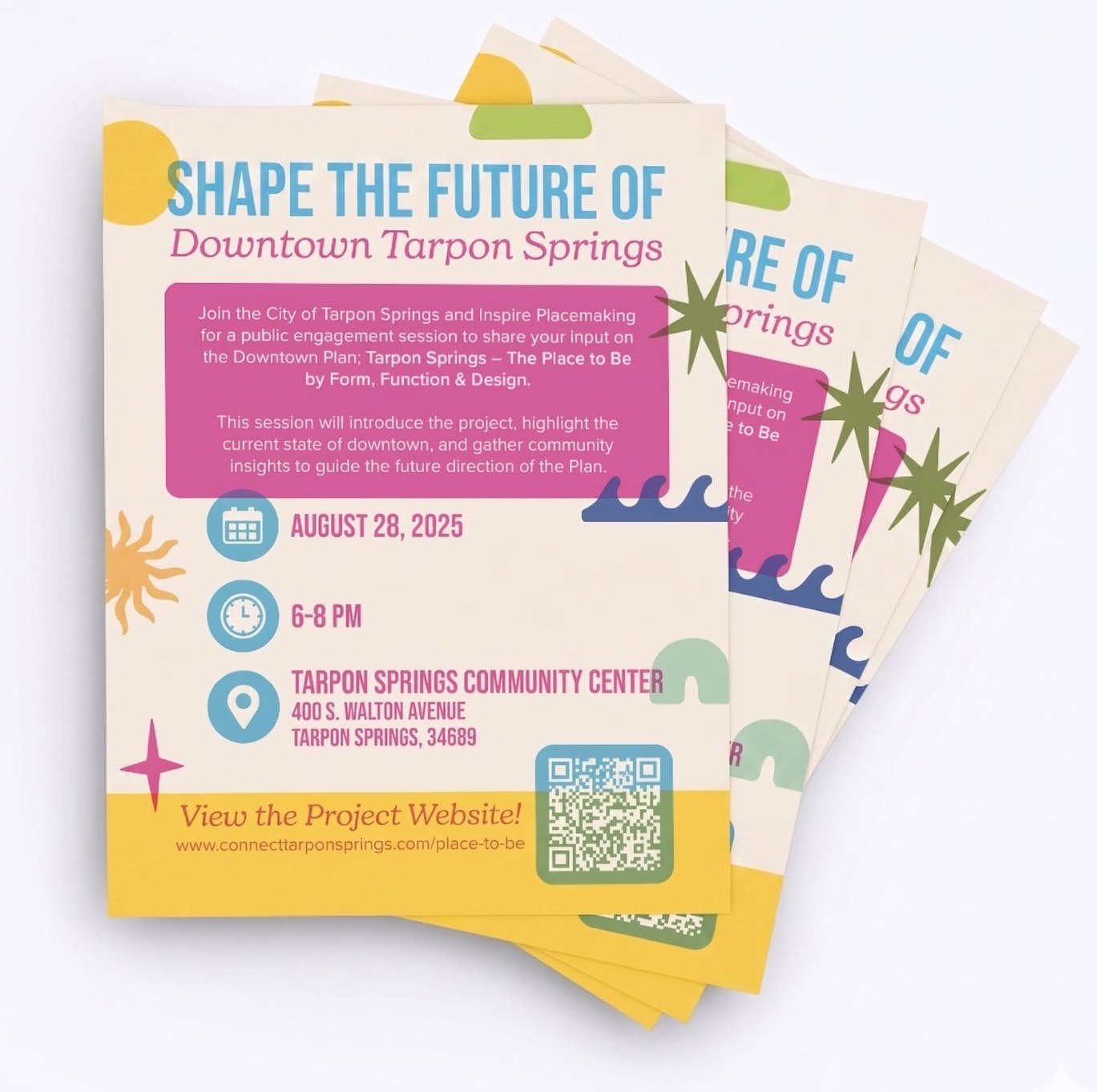 Shape the future of downtown, workshop flyer